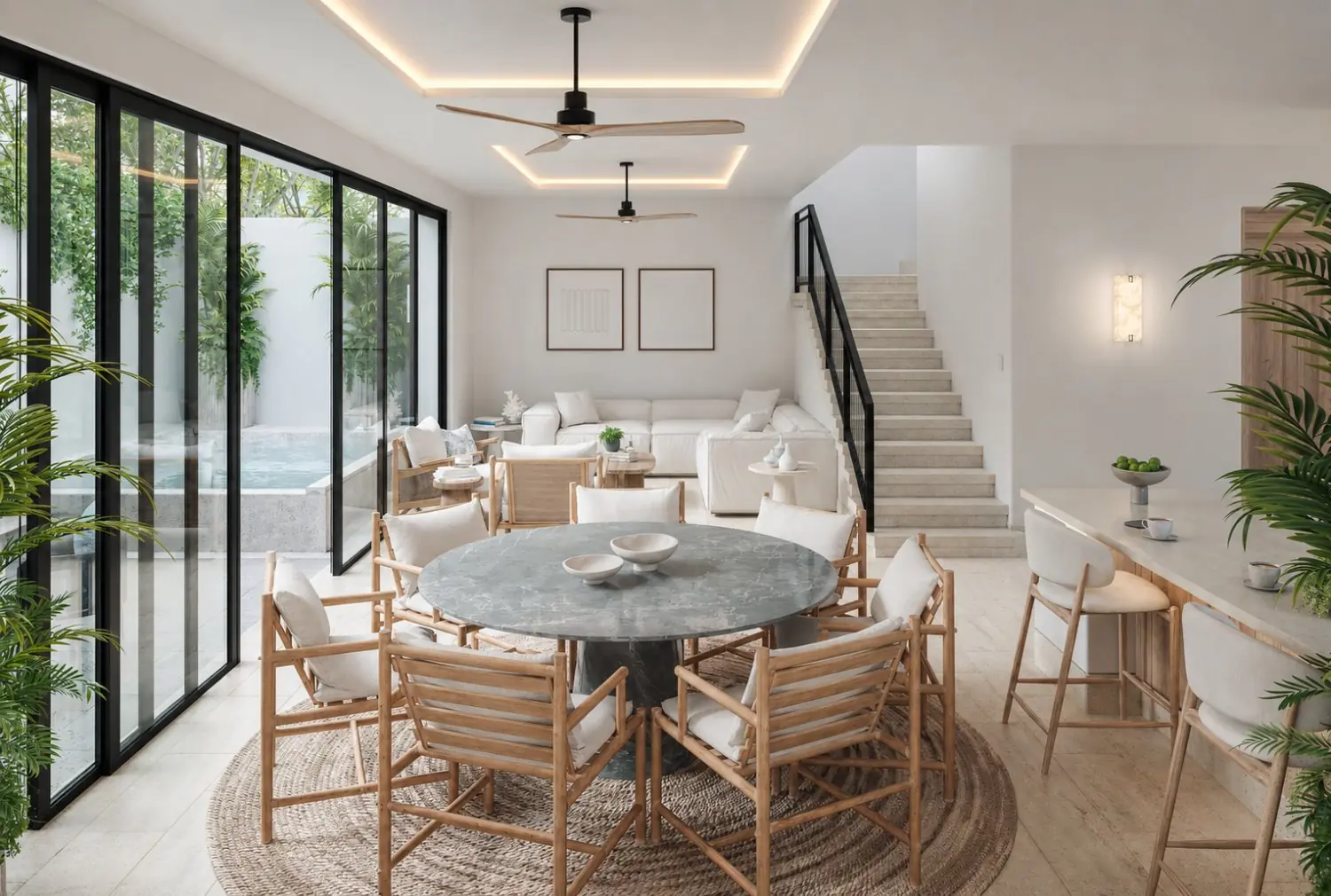 Prototipo Apolo — sala y comedor