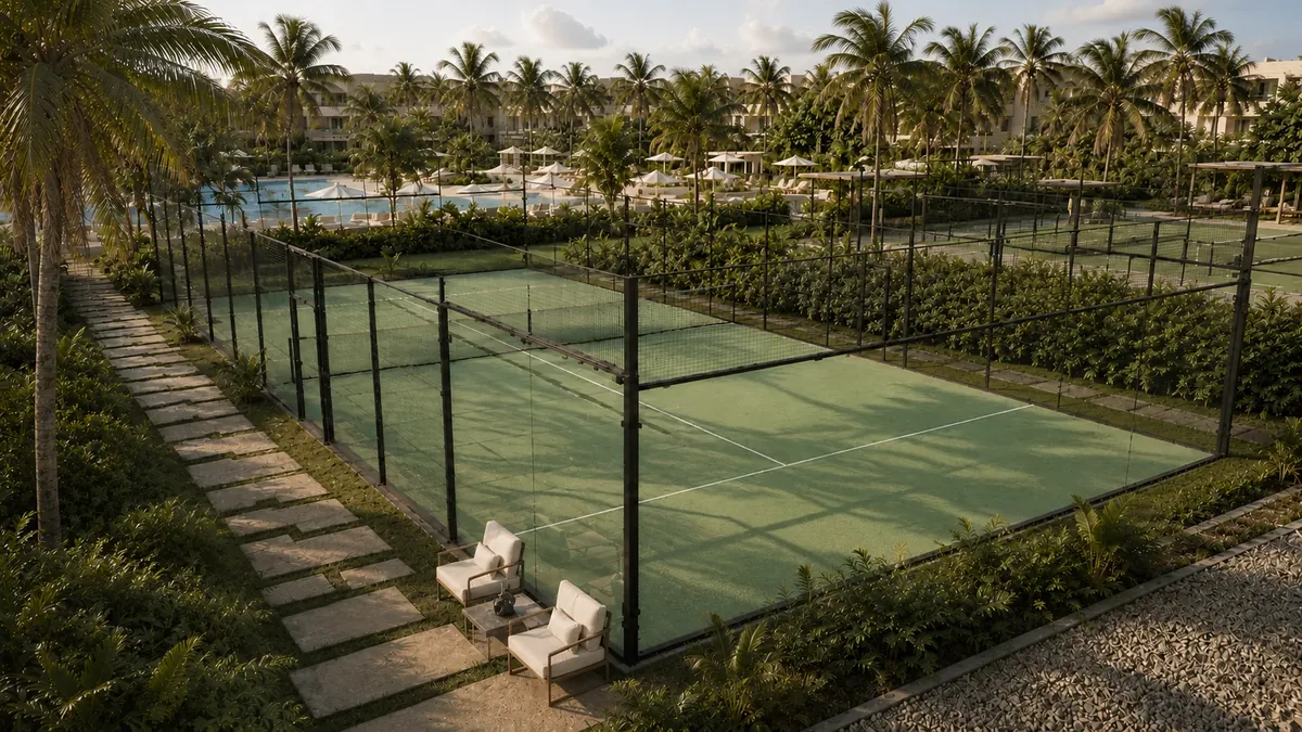 Canchas de pádel y pickleball en Costa Faro